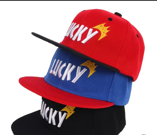 Girls Boys Hip Hop LUCKY Cap Ages 3-8 years