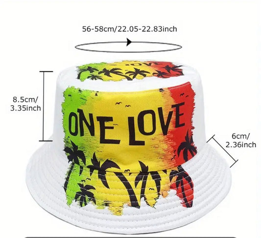 Coconut Tree bucket Hat