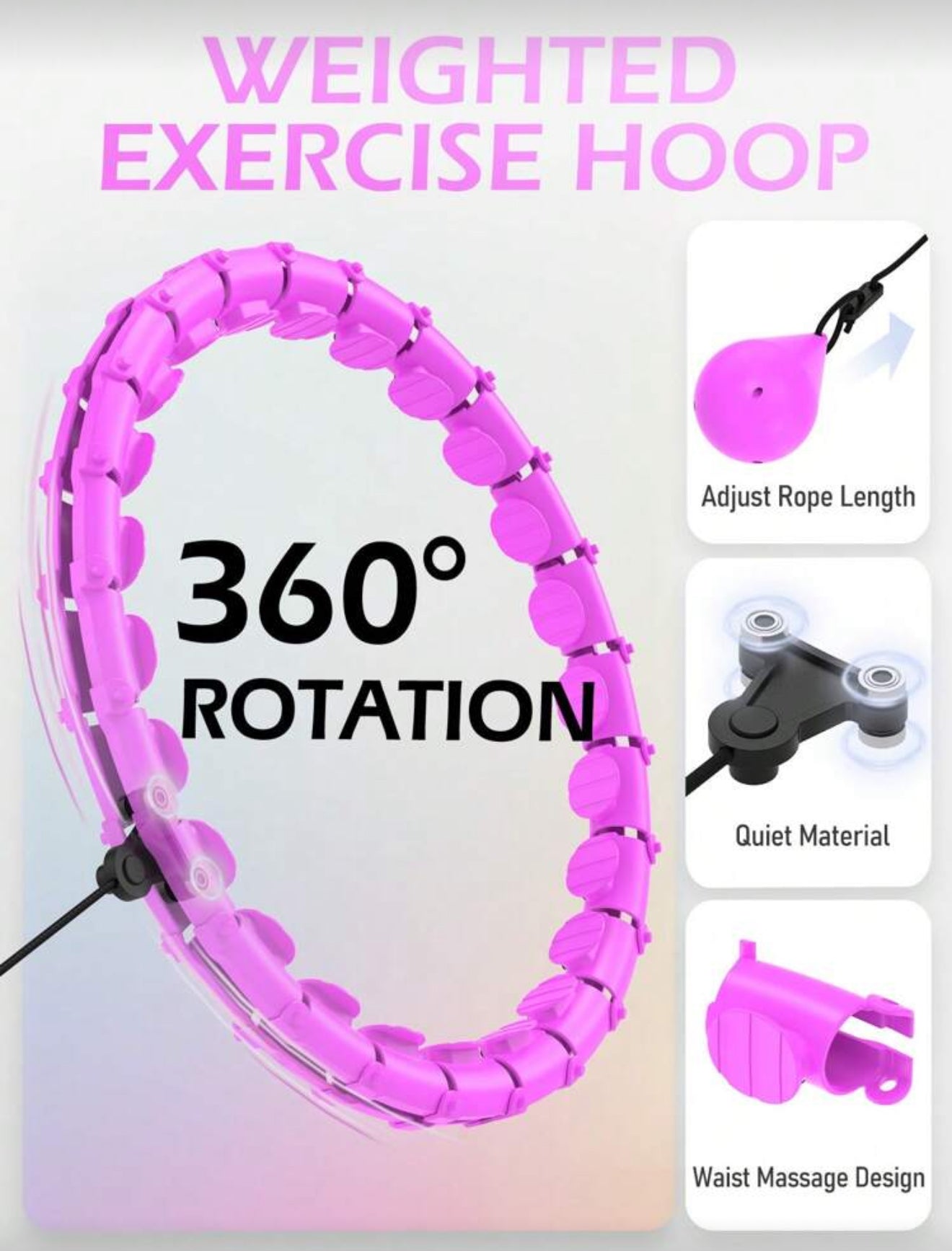 Weighted hulo hoop