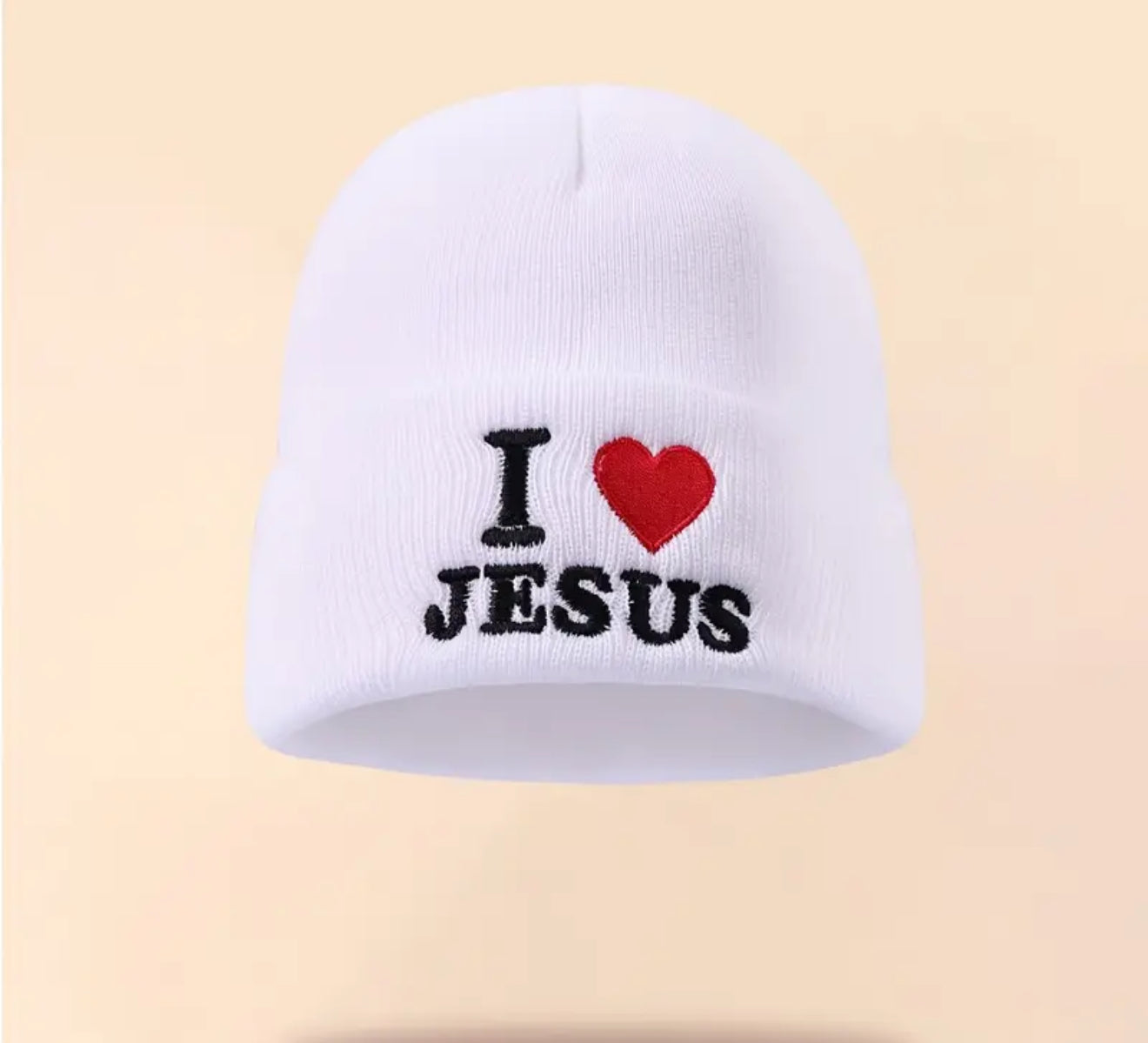 I Love Jesus Beanie