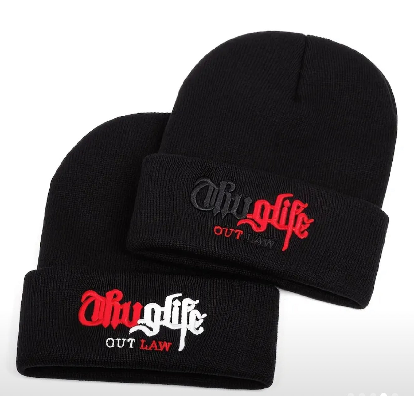 Thug Life Beanie Hat