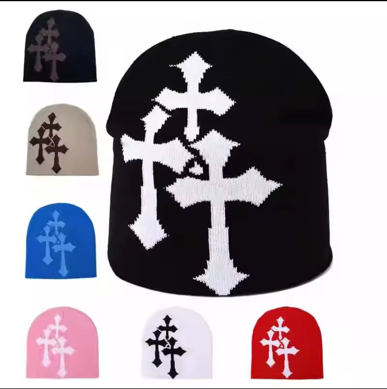 3 Cross Beanie