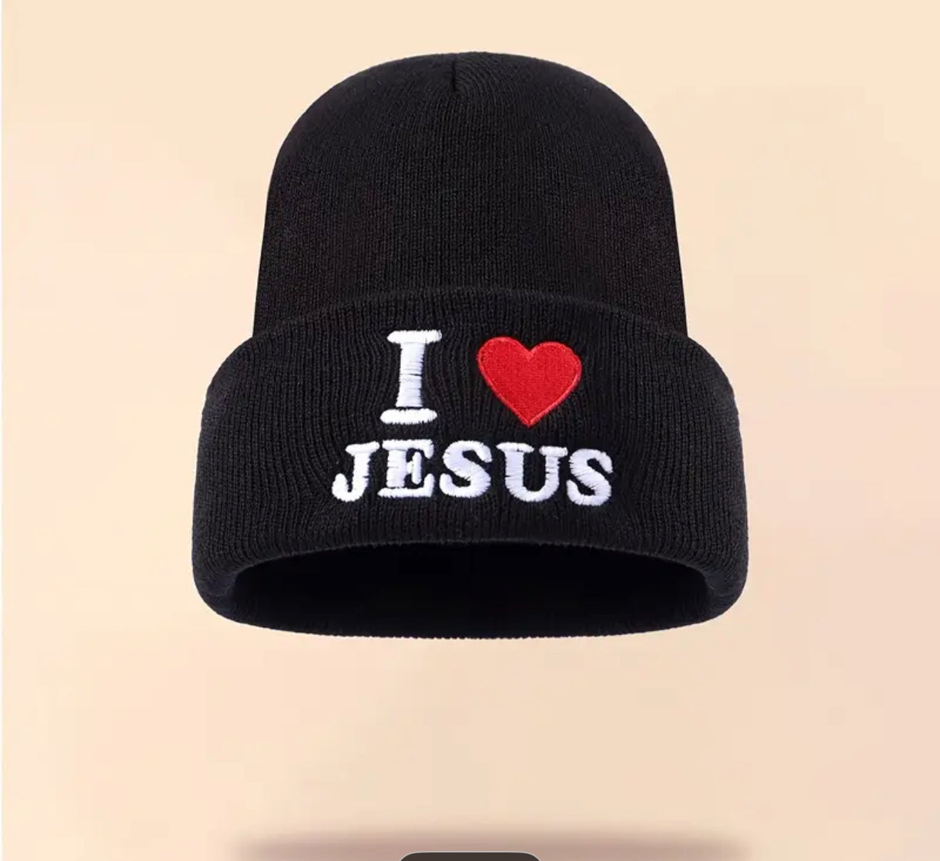 I Love Jesus Beanie