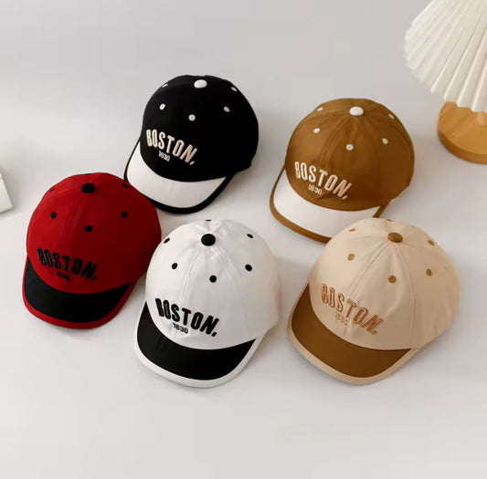 Fashion Patchwork Baby Baseball Cap