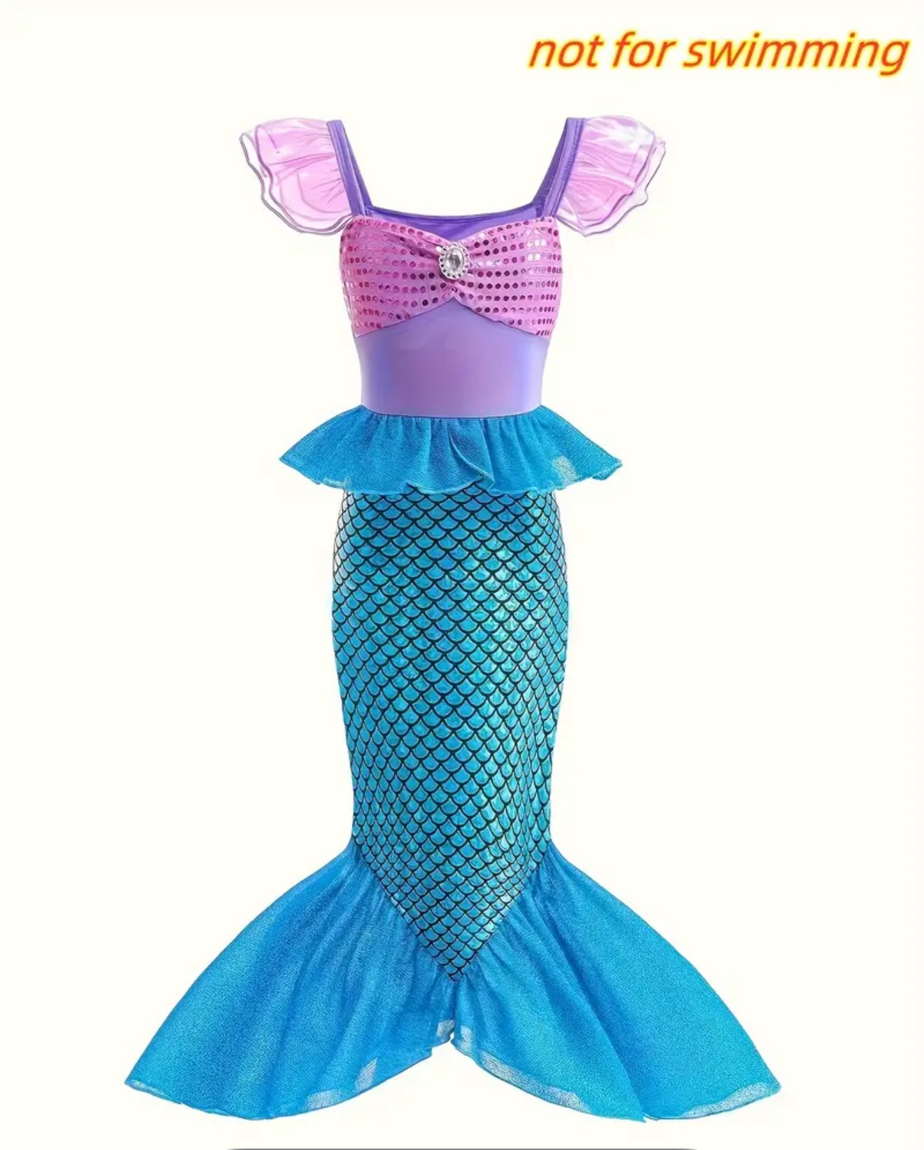 Mermaid princess dress