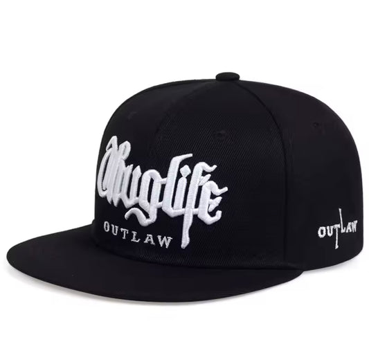 Thuglife Embroidery HipHop Baseball Cap