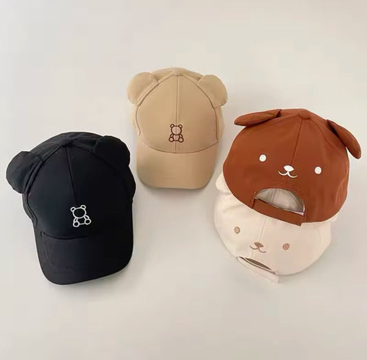 Cartoon Bear Baby Baseball Cap
